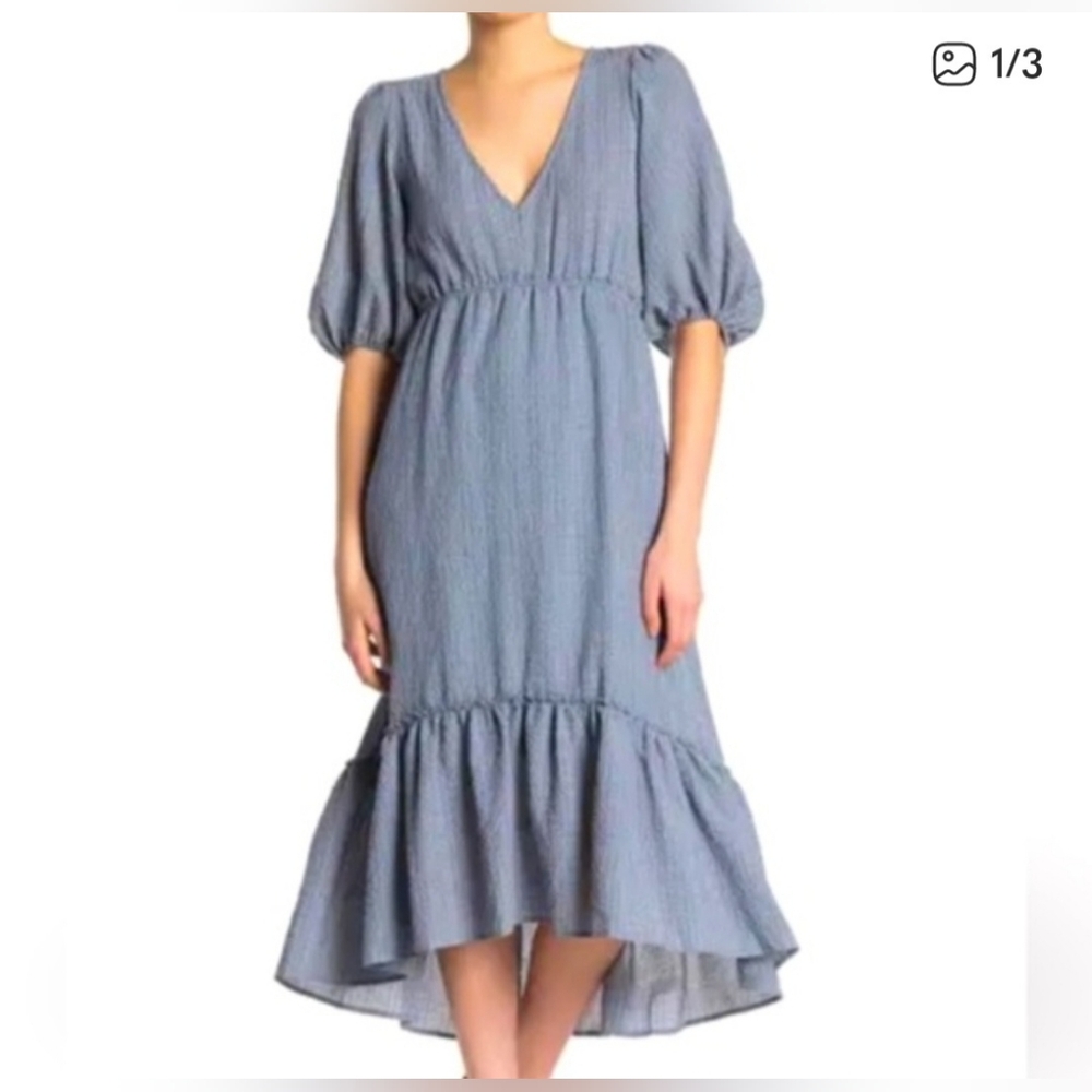 ✨Superfoxx Plaid Ruffle Dress✨